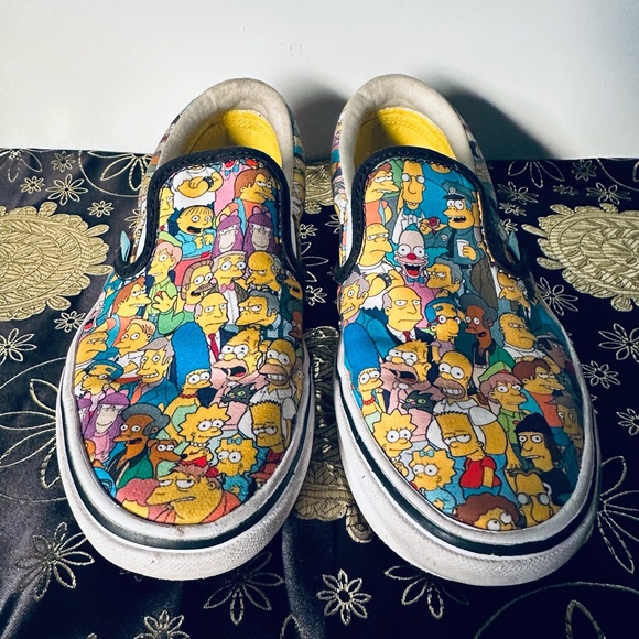 The Simpsons x Vans Slip-on Collage ComfyCrush Sneakers - Picture 6 of 8